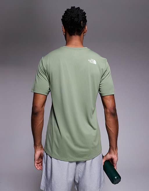 The North Face Training 24/7 Logo T-shirt In Green