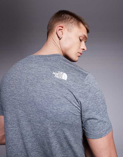 The North Face Training 24/7 Logo T-shirt In Grey