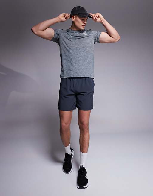 The North Face Training 24/7 Logo T-shirt In Grey