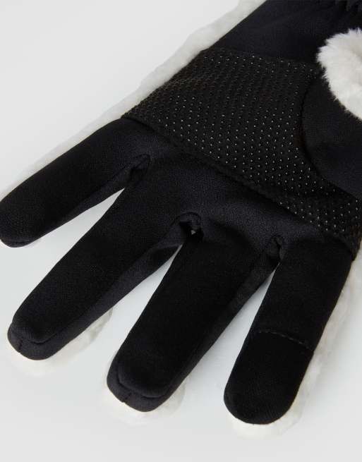 The North Face W Osito Etip Glove In White Dune