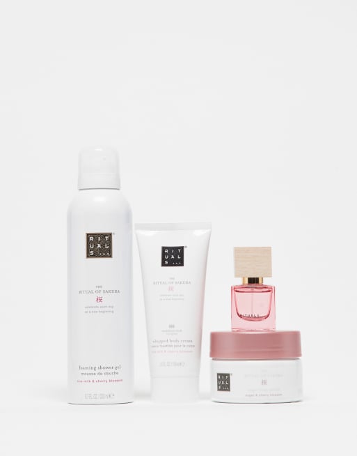 The Ritual Of Sakura Cherry Blossom & Rice Milk Bath & Body Medium Gift Set