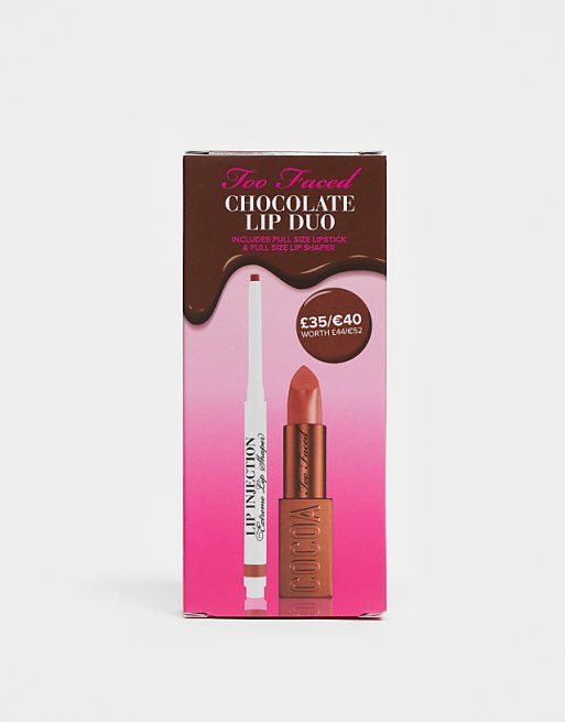 Too Faced Chocolate Lip Duo