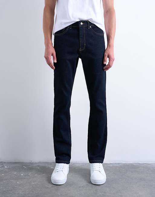 Topman stretch slim jean in raw