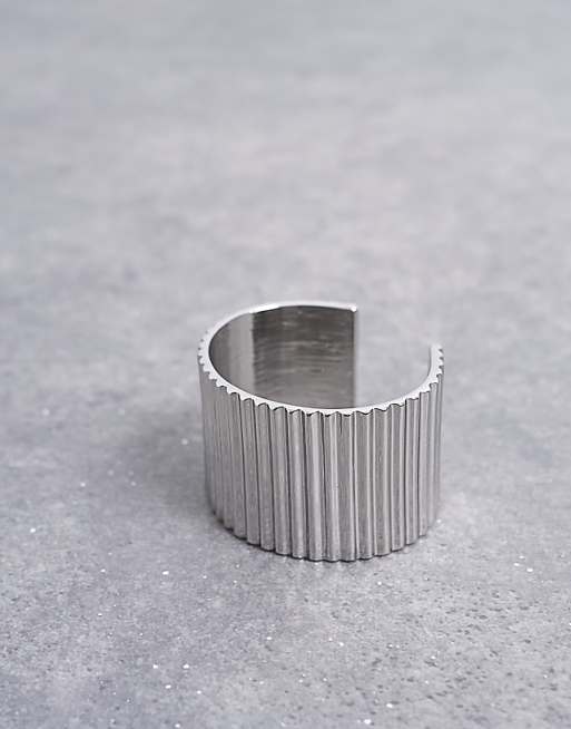 Topshop bobbi bangle in silver