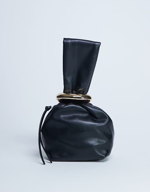 Topshop Gee mini hardware grab bag in black
