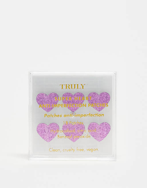 TRULY Super Heart Acne Patches
