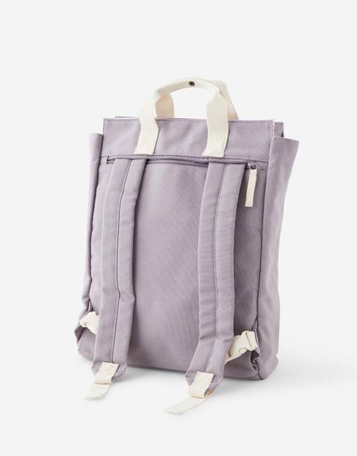 TYPO Got Your Back Tote Backpack In Purple
