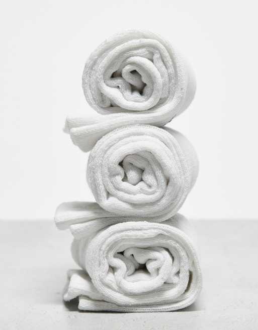 Umbro 3 Pack Crew Socks In White
