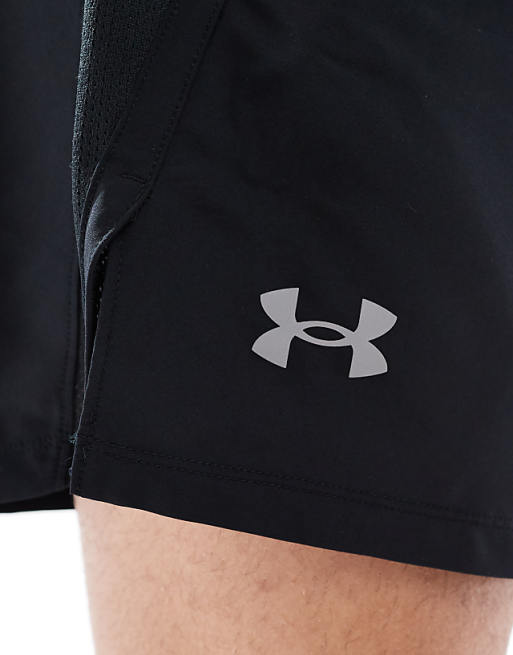 Under Armour Launch 5 Inch Shorts In Black
