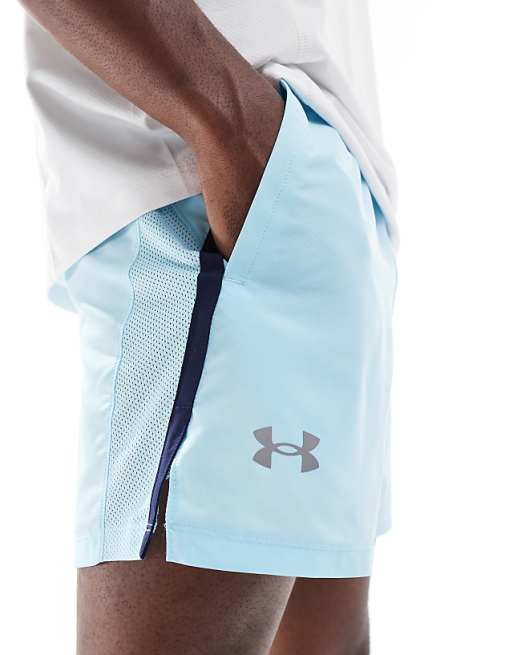 Under Armour Launch 5 Inch Shorts In Blue
