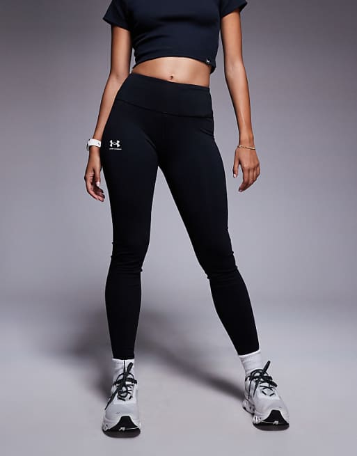 Under Armour Rival Leggings In Black