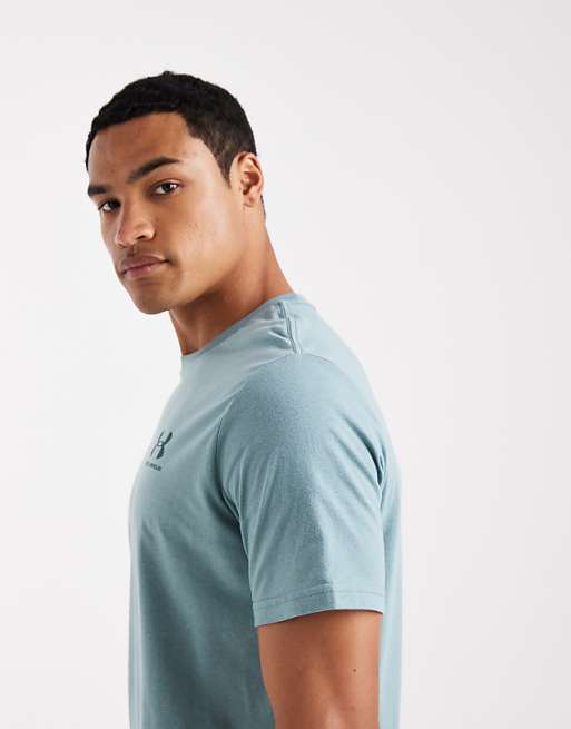 Under Armour Sportstyle Left Chest Logo T-shirt In Serpentine
