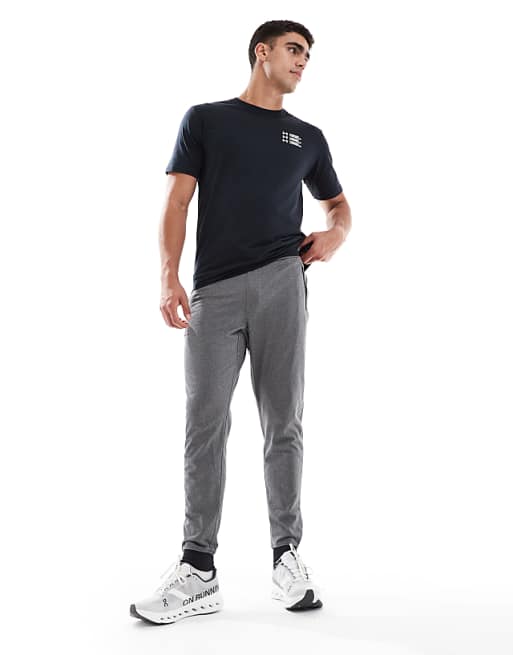 Under Armour Sportstyle Tricot joggers in charcoal