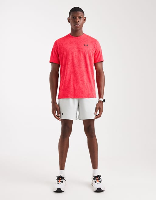 Under Armour Tech Pixelate T-shirt In Racer Red