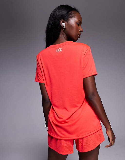 Under Armour Tech T-shirt In Racer Red