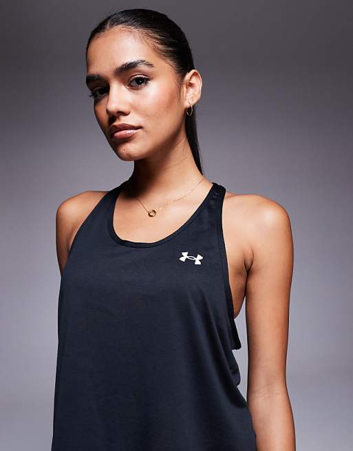 Under Armour Tech tank top in black