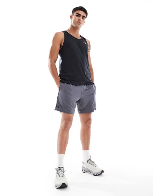 Under Armour Tech Vent 7-inch Shorts In Castlerock Grey