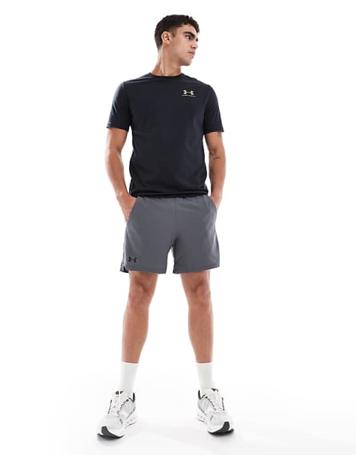 Under Armour Vanish woven 6-inch shorts in castlerock grey