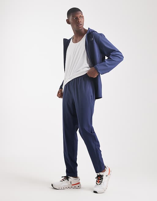 Under Armour Velociti Pro Storm Joggers In Washed Navy