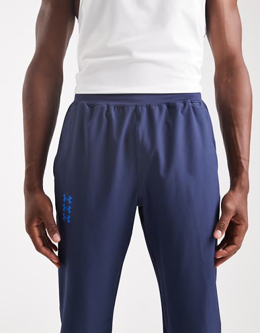 Under Armour Velociti Pro Storm Joggers In Washed Navy