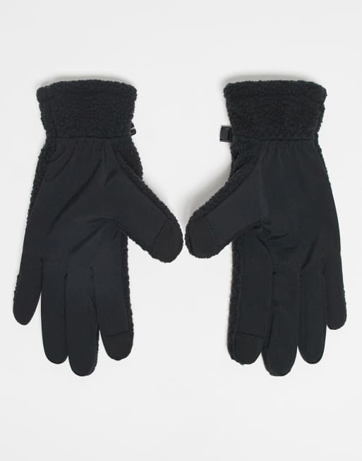 Vans Circle Bones Gloves In Black
