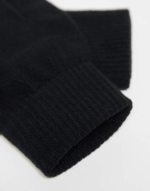 Vero Moda Touchscreen Gloves In Black