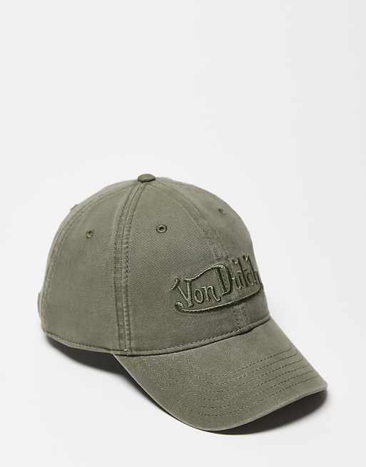 Von Dutch trucker dad cap in green