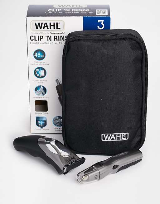 Wahl Clip & Rinse Clippers & Personal Trimmer