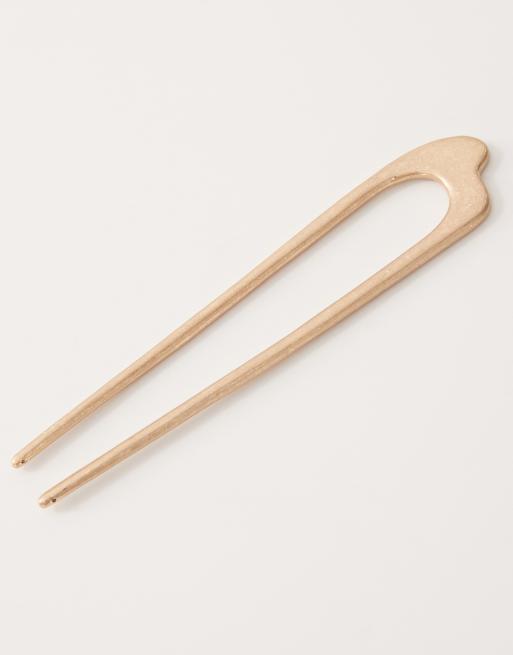 Weekday Hair Pin In Gold